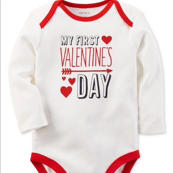 Carter's Other - My First Valentine’s Day Romper by Carter’s NWT